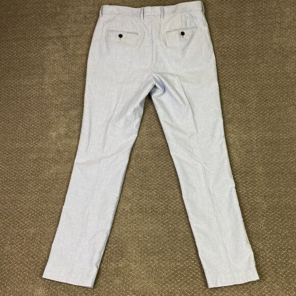 J. Crew Light Blue (Baby Blue) Chinos { Fits 33 Waist } - Picture 3 of 14